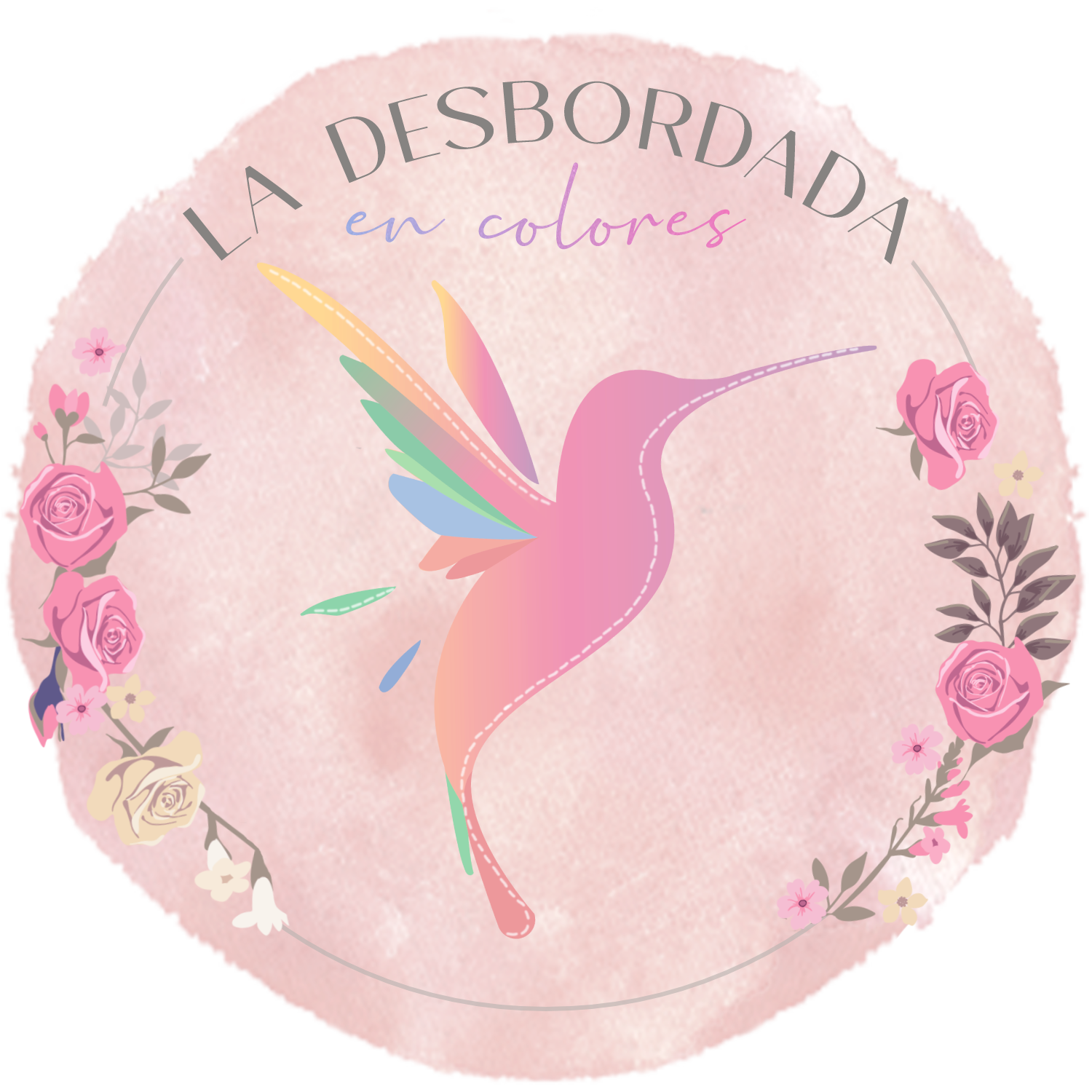 Logo de La Desbordada en Colores